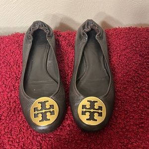 Tory Burch Brown Reva Flats size 6.5